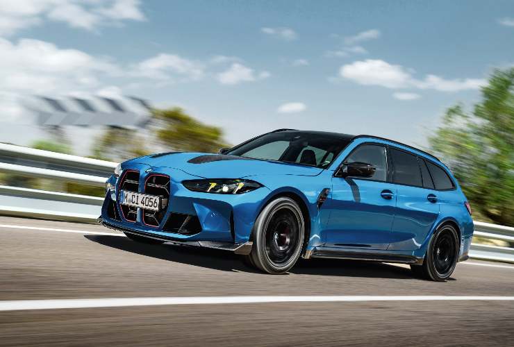 BMW, la nuova M3 Touring è super aggressiva