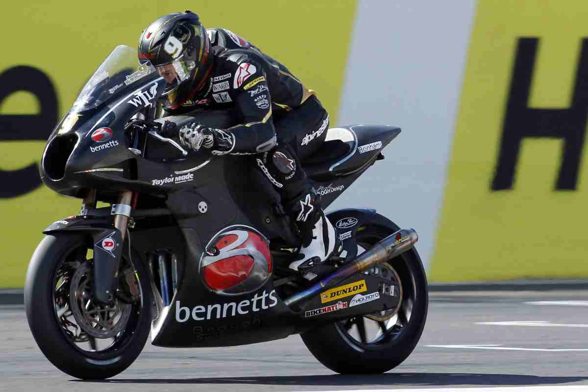 Jeremy McWilliams in sella alla moto