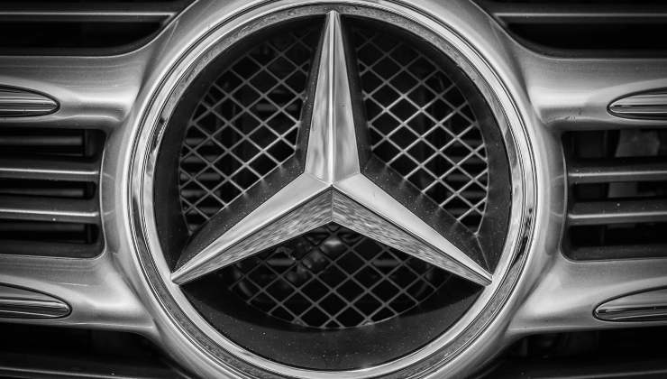 Il logo Mercedes