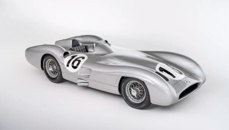 La Mercedes-Benz W 196 R Streamliner del 1954