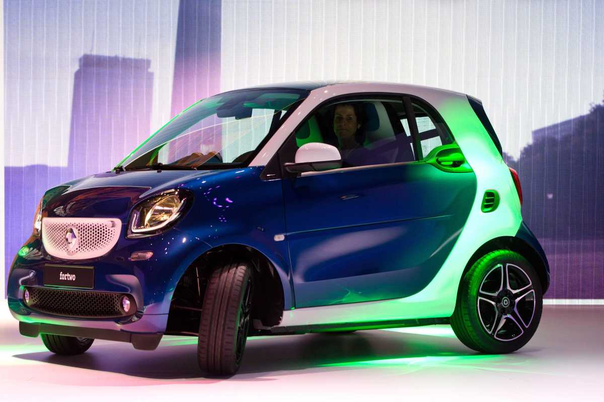 La vecchia Smart ForTwo