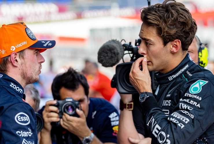 F1, Verstappen e Russel non mettono da parte i loro rancori