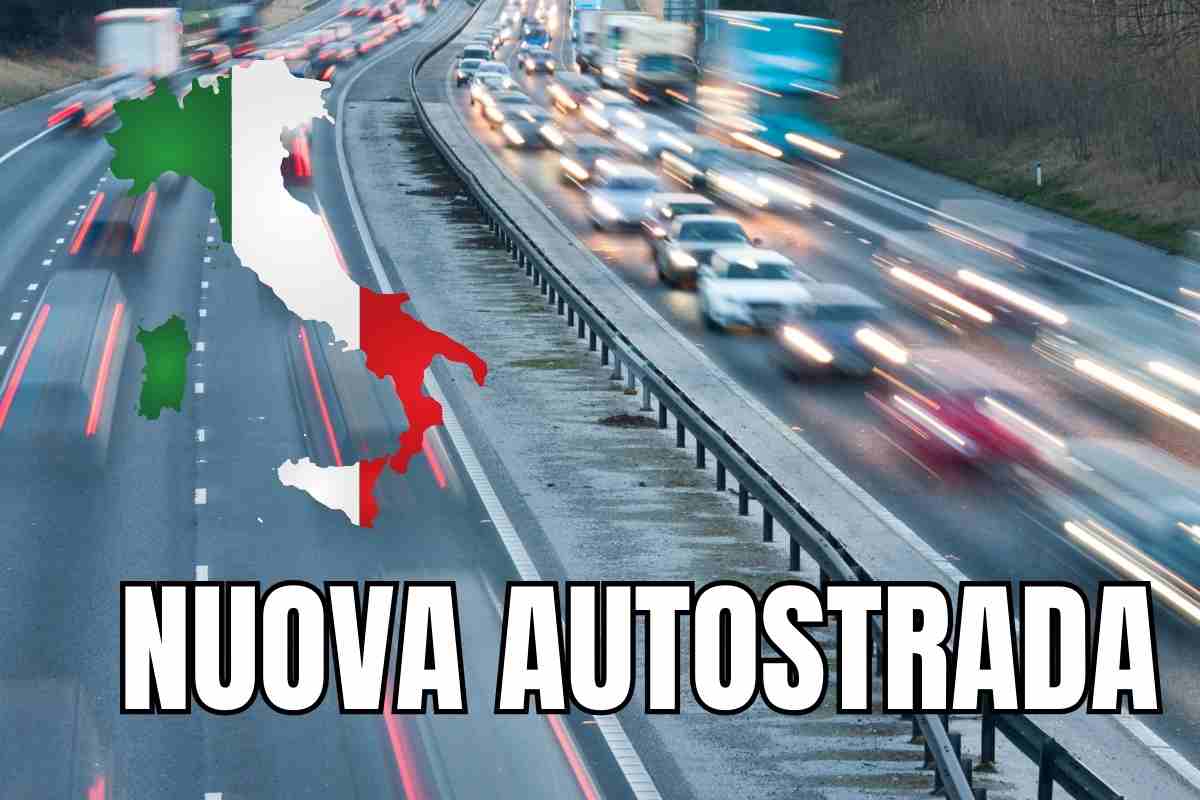 nuova autostrada italia