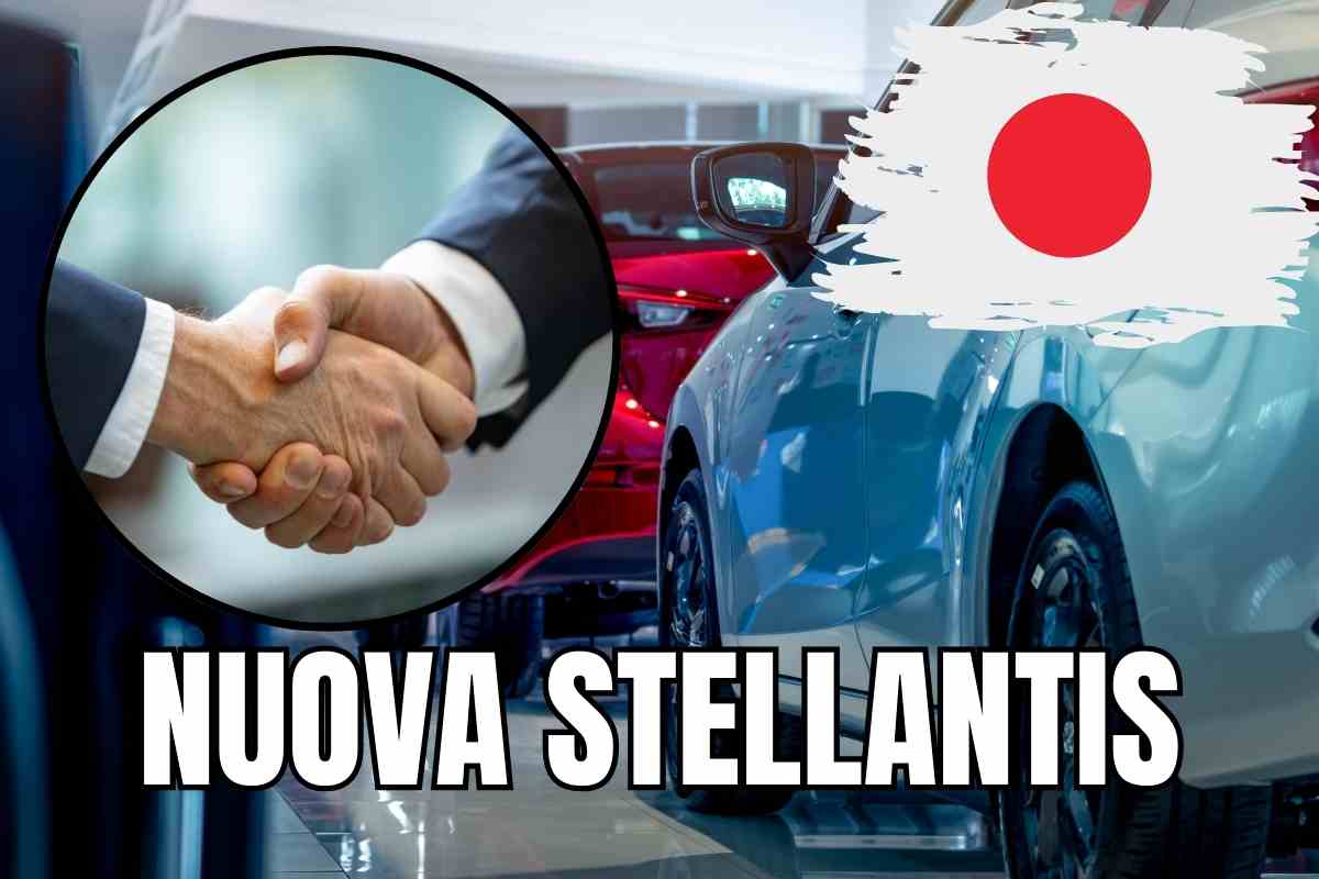 auto accordo stretta di mano giappone