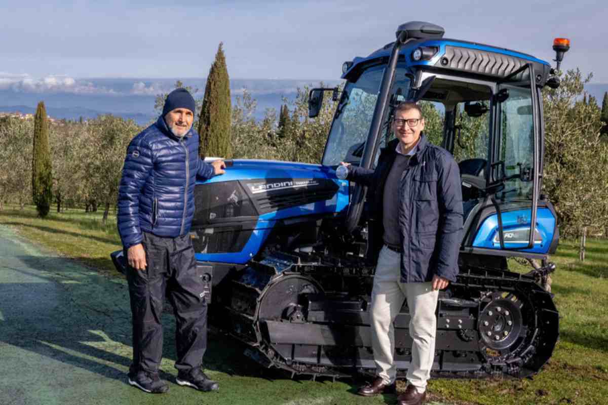 Spalletti e il trattore Trekker 4