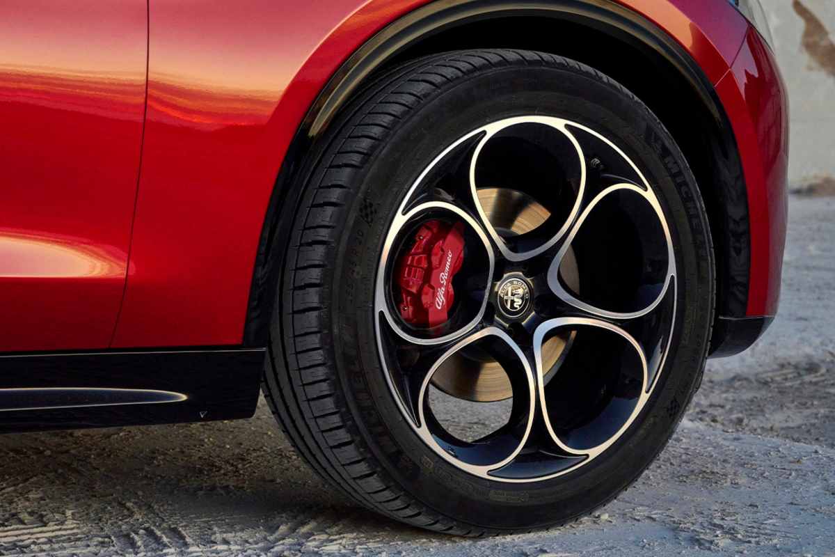 Le ruote del nuovo suv Alfa Romeo