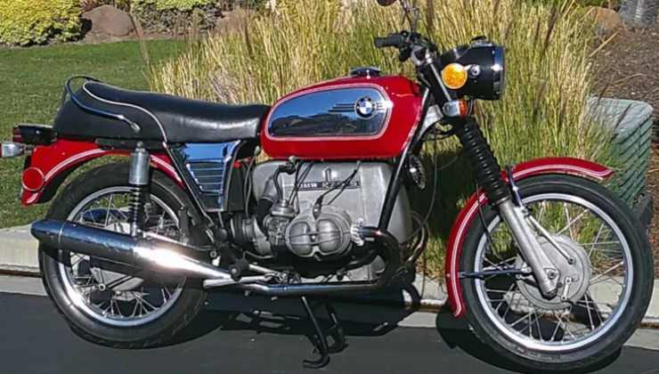 La BMW R75/5 del 1972