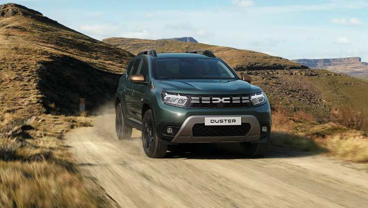 La Dacia Duster su sterrato