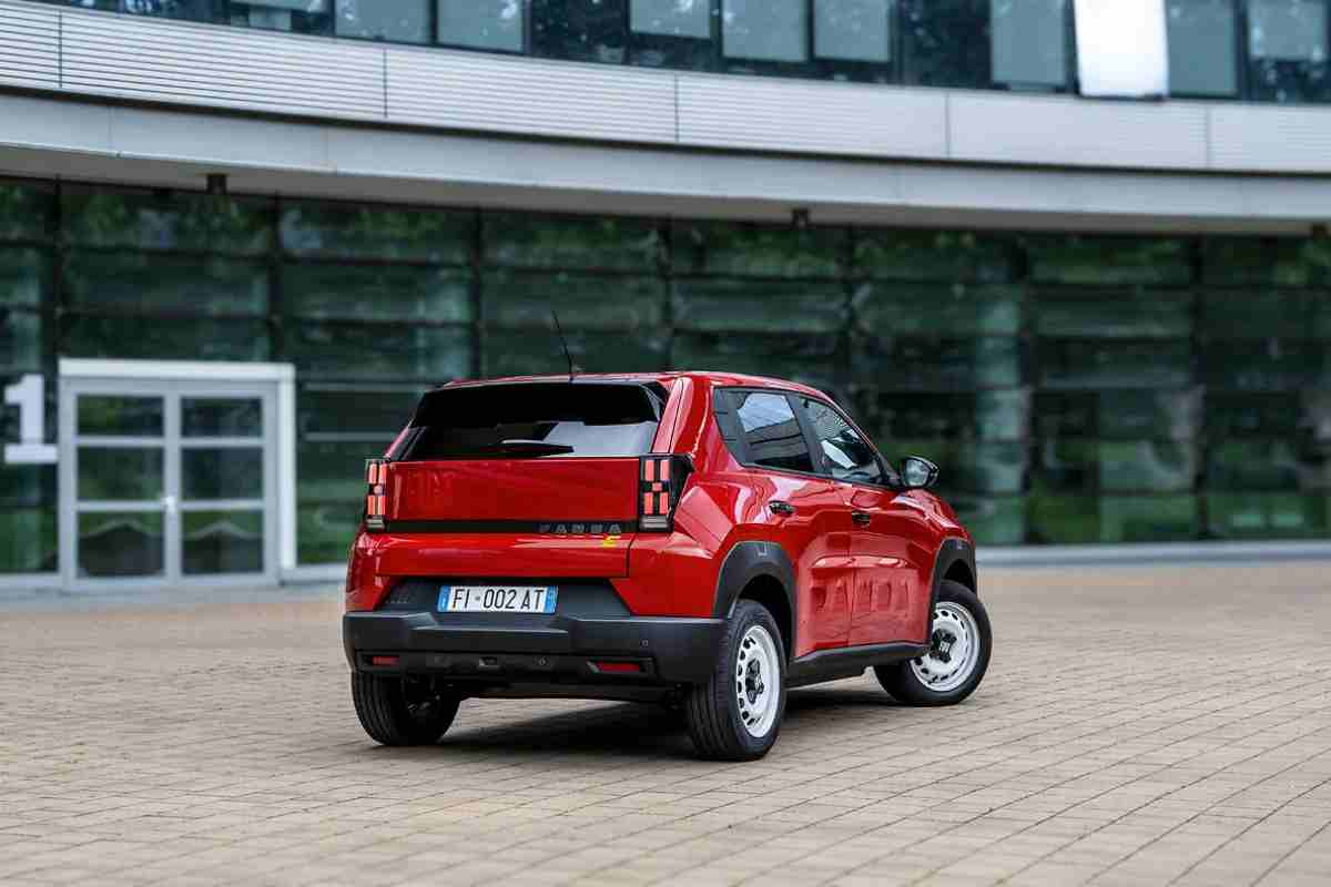 FIAT Grande Panda red