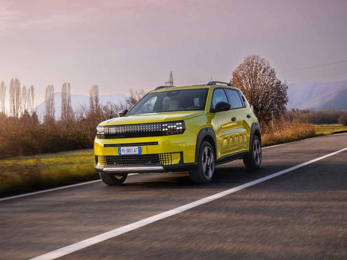 Fiat Grande Panda in strada