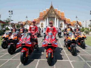 Piloti della MotoGP in Thailandia