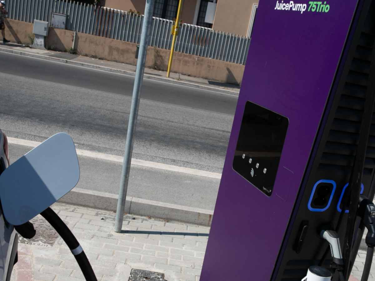 La ricarica dell'auto elettrica