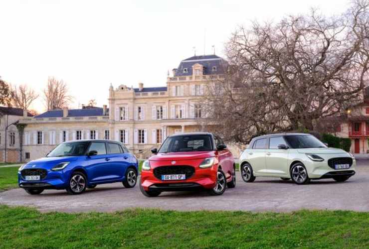 Suzuki Swift, l'auto a benzina che consuma meno