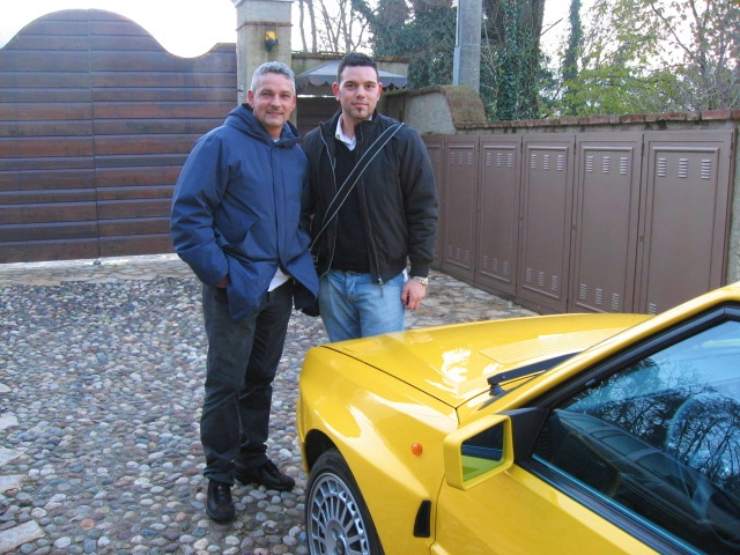 Roberto Baggio e la Lancia Delta