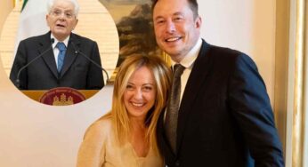Giorgia Meloni nella bufera a causa di Elon Musk: il capo di Tesla ora punta Mattarella