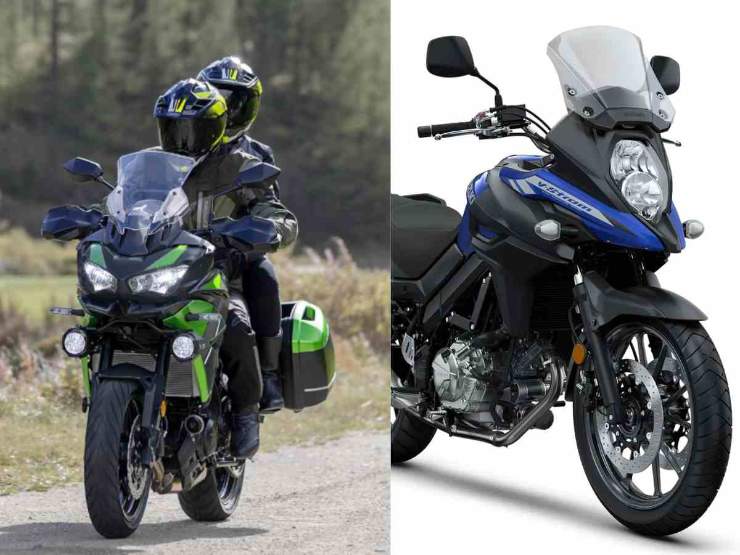 Kawasaki Versys e Suzuki V-Strom 650