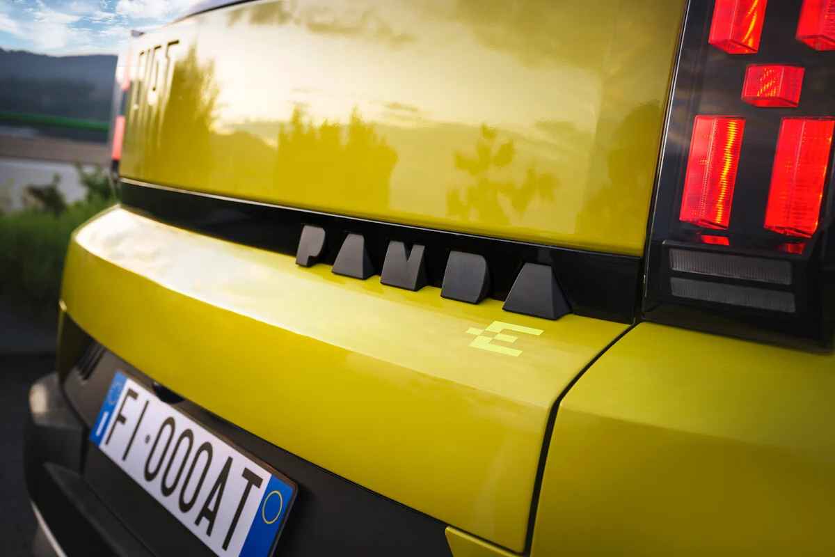 Il posteriore della Fiat Grande Panda