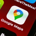 App Google Maps sul telefono