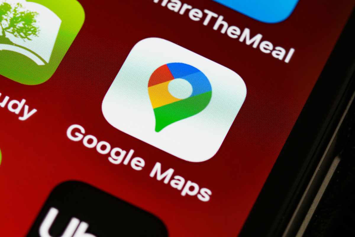 App Google Maps sul telefono