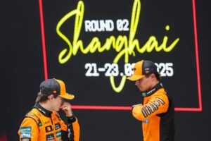 Lando Norris e Oscar Piastri dopo il GP della Cina