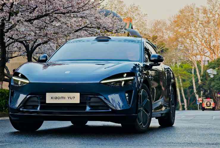 Autonomia della Xiaomi YU7 da oltre 800 km