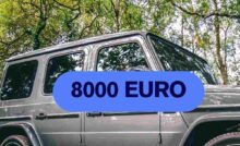 Auto elettrica bando ecobonus 8000 euro