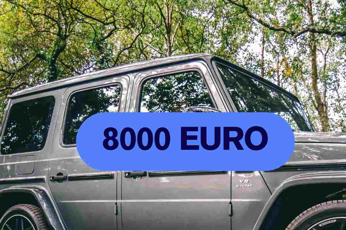 Auto elettrica bando ecobonus 8000 euro