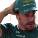 Fernando Alonso con lo sguardo triste