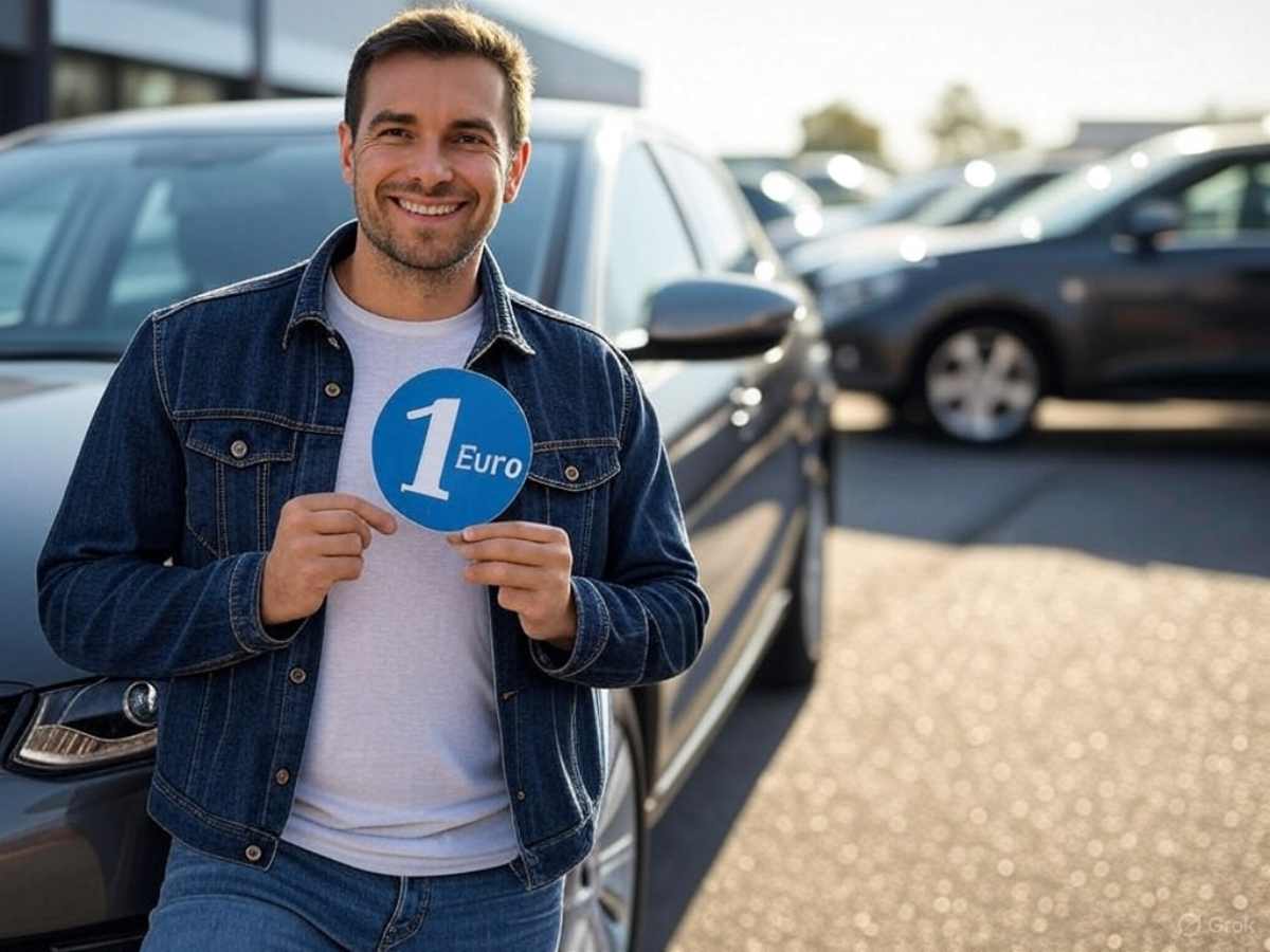 Un'auto acquistata ad 1 euro adesso ne vale 200mila