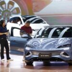 Esposizione di auto BYD