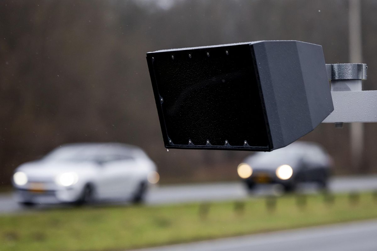 Un autovelox lungo la strada