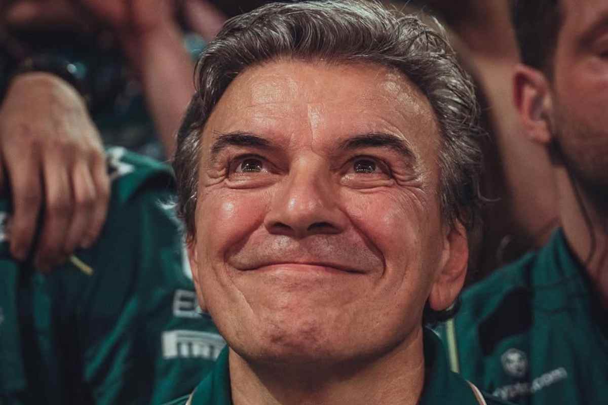 Fabrizio Borra commosso