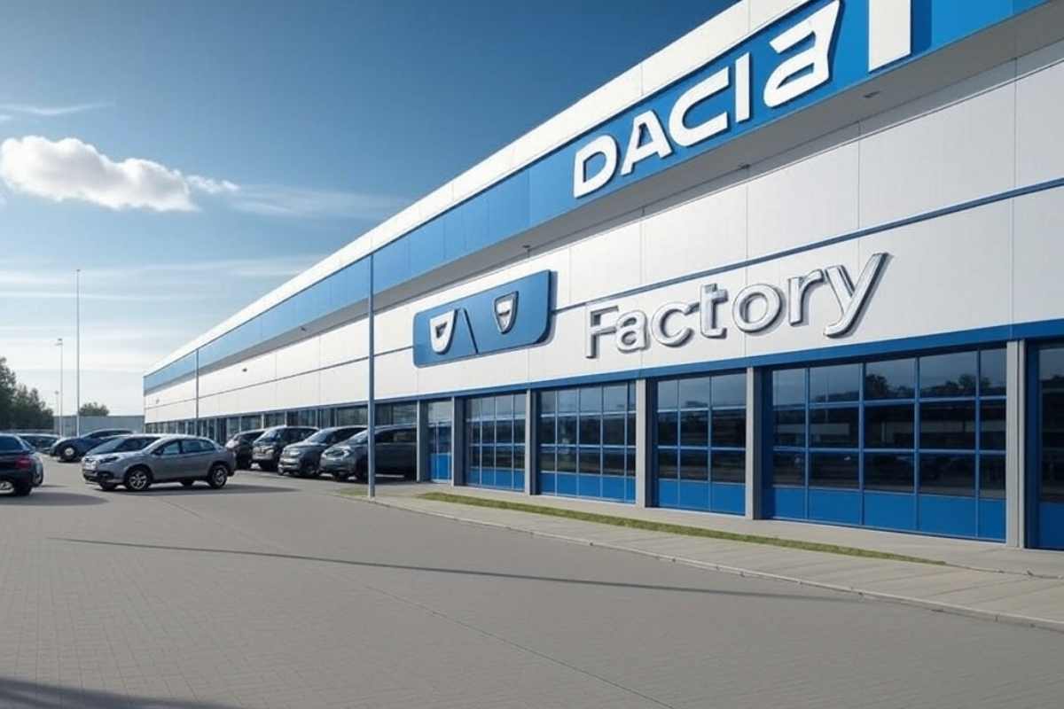 uno stabilimento Dacia: da qui escono le Duster