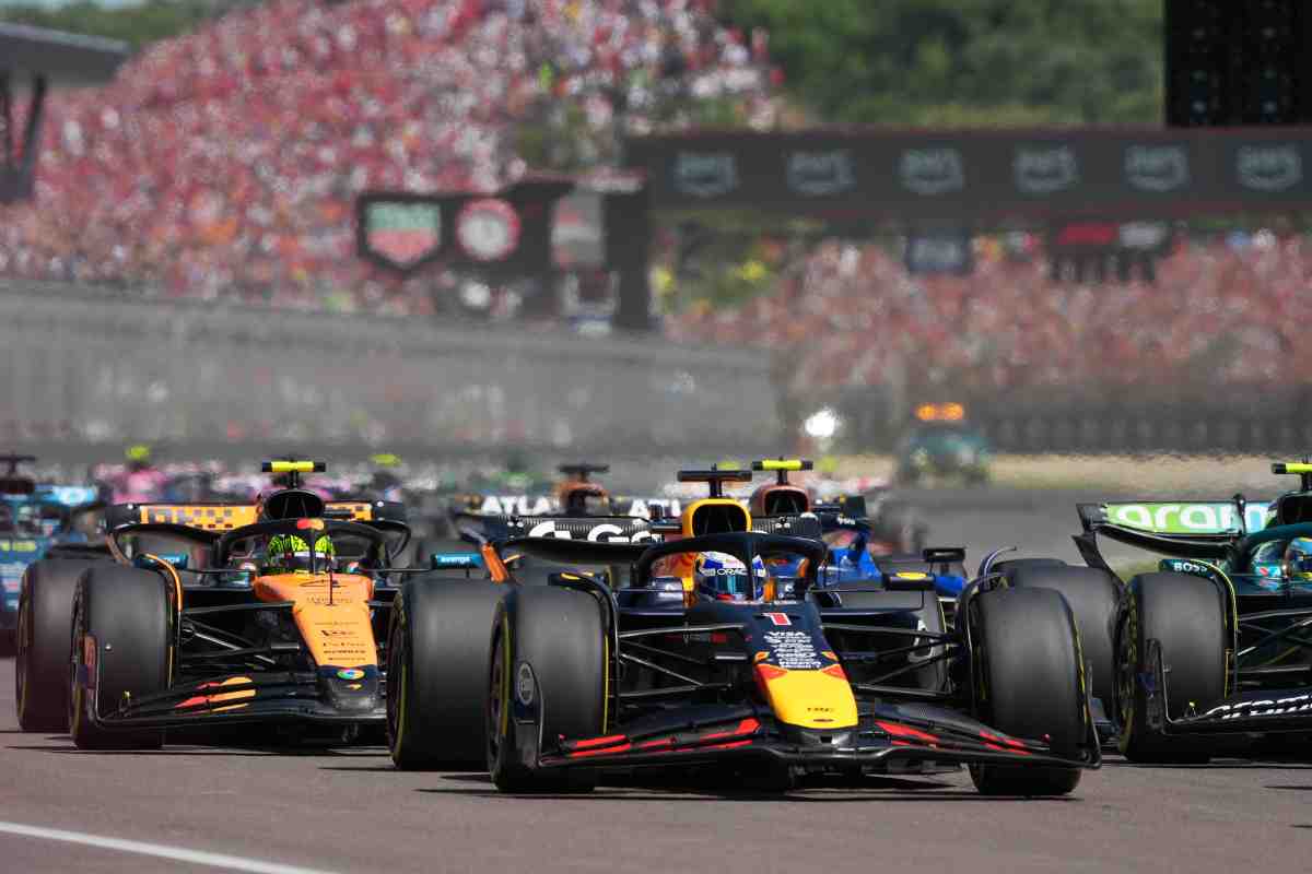 Le vetture di Formula 1 a Imola