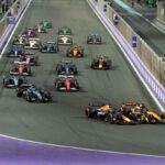 Partenza di un GP di Formula 1