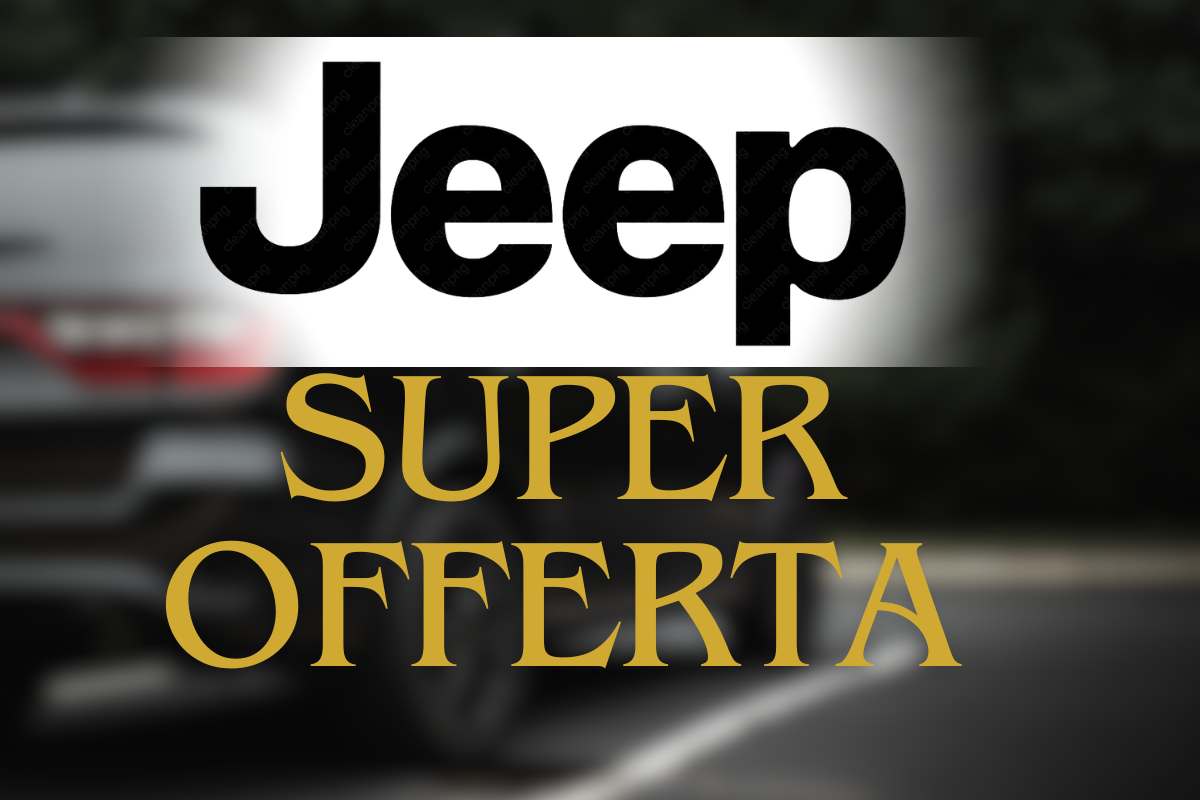 Jeep, la super offerta sul Suv è pazzesca