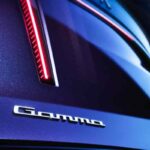 Il posteriore della Lancia Gamma