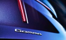 Il posteriore della Lancia Gamma