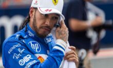 Lewis Hamilton perplesso