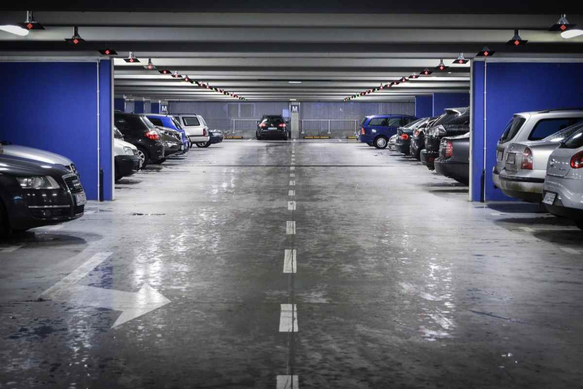 Il parcheggio coperto