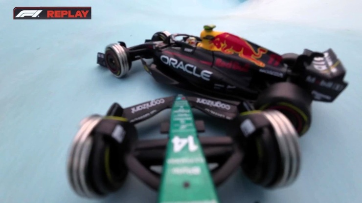 Una gara parodia di F1 piena di colpi di scena e che ha conquistato il pubblico