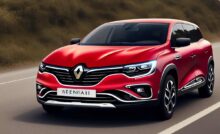 Un modello d'auto generato della Renault