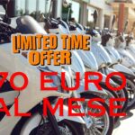 Scooter ad appena 70 euro al mese: che offerta