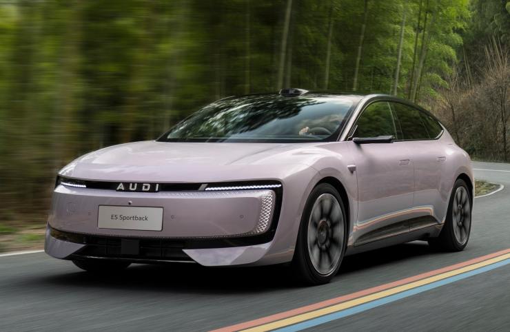 Audi E5 Sportback Cina novità
