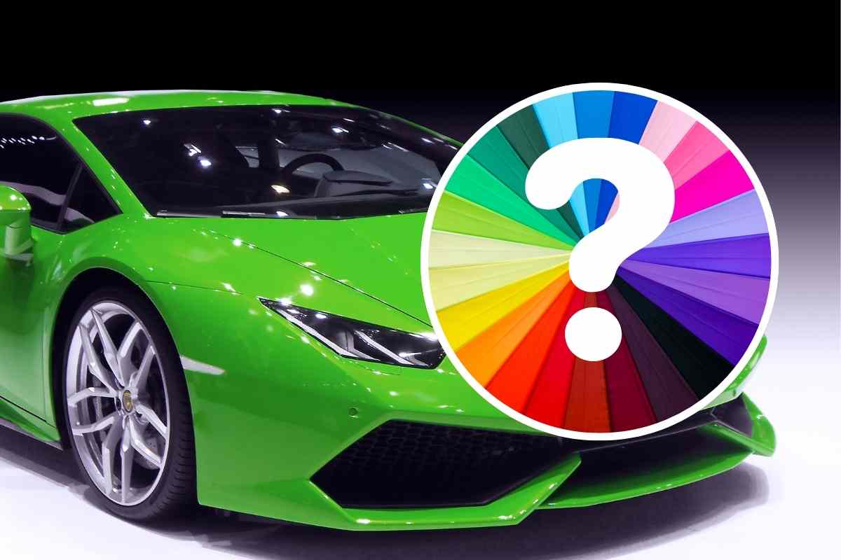 lamborghini ruota colori