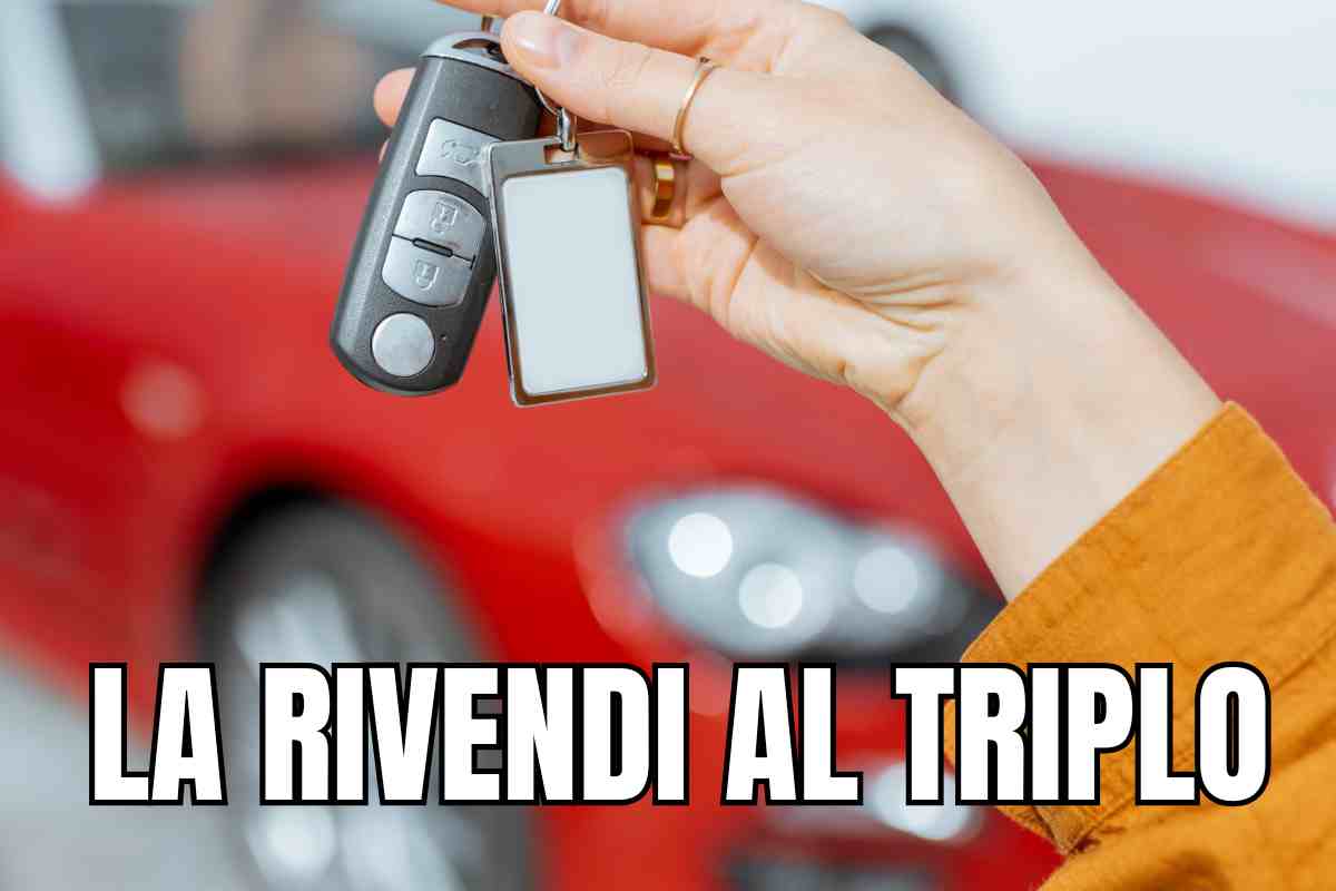 auto la rivendi al triplo