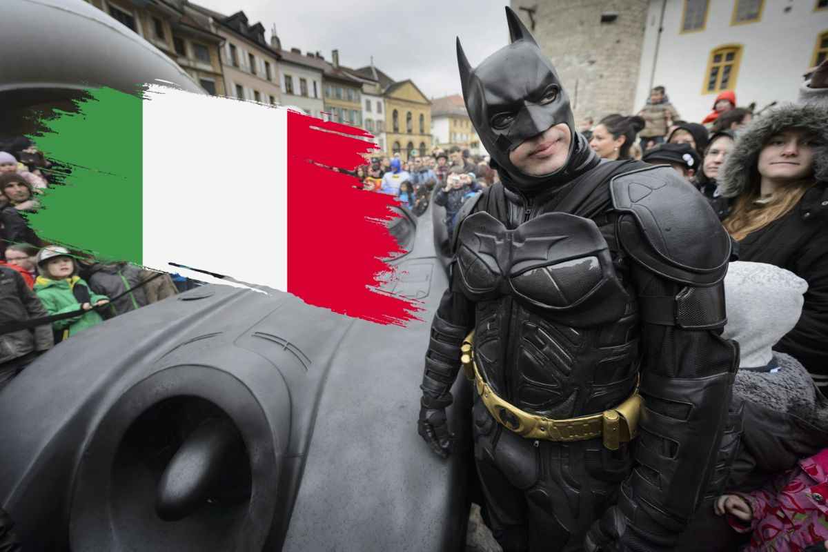 Batmobile italiana Mignatta Automobili Rina