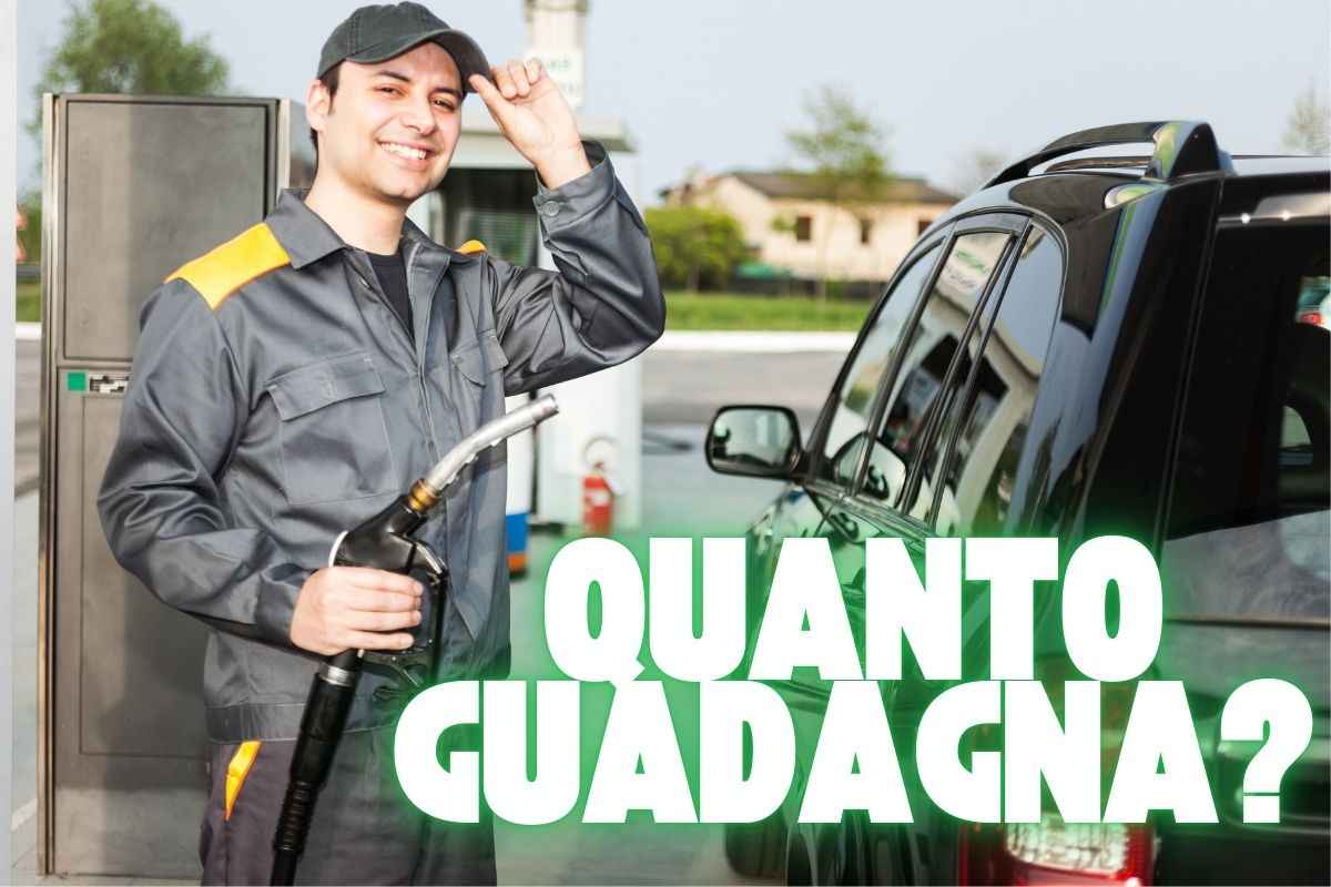 Benzina benzinaio guadagno mensile
