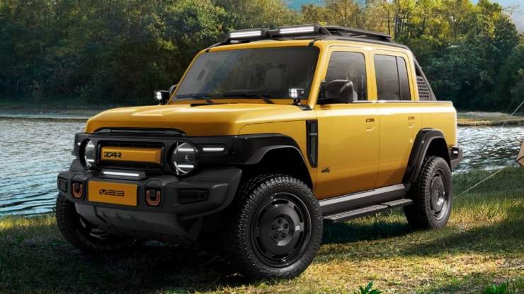 SUV 4x4 novità Chery iCar V23