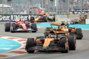 F1 qualifica McLaren Ferrari Mercedes Red Bull Miami